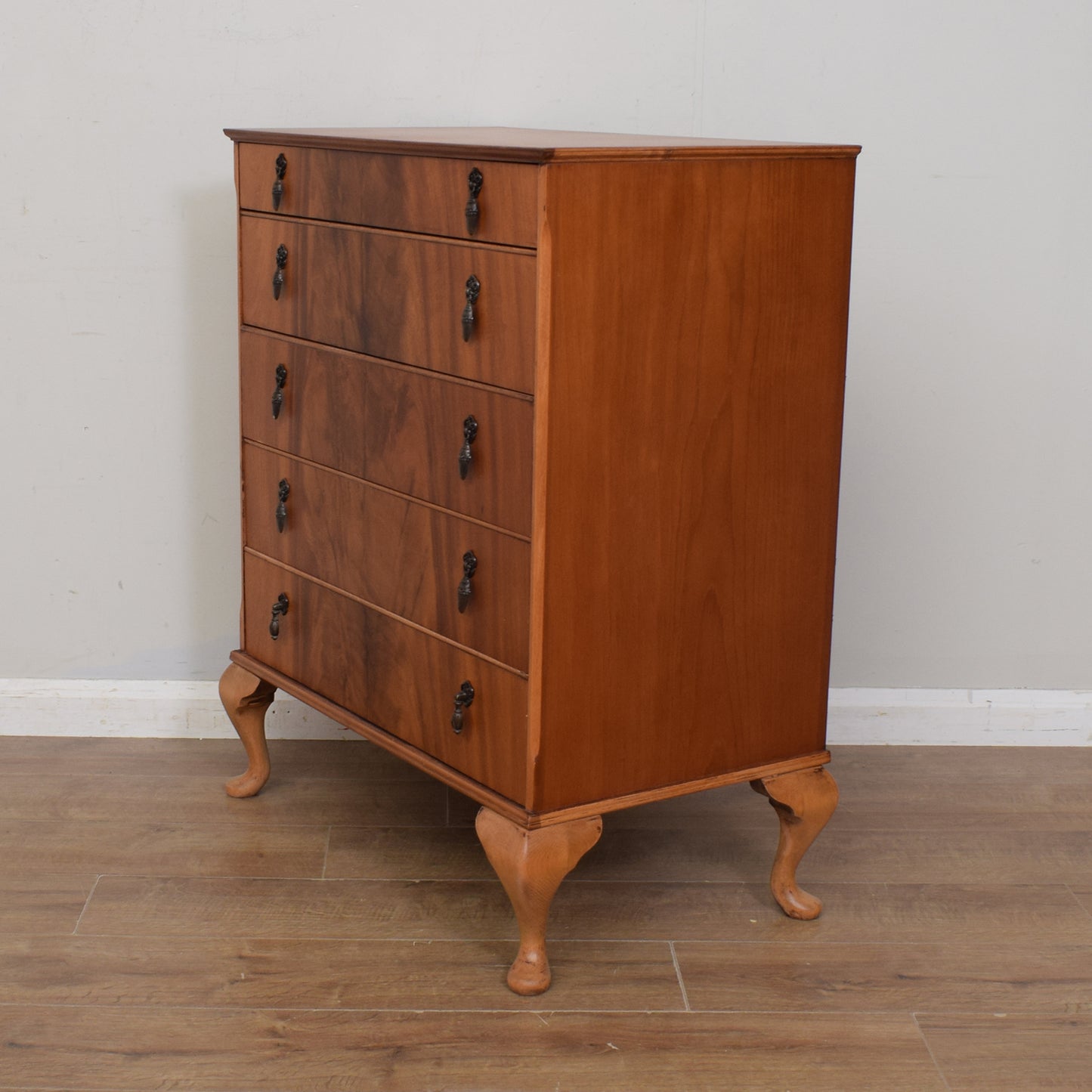 Walnut Chest Of Drawers