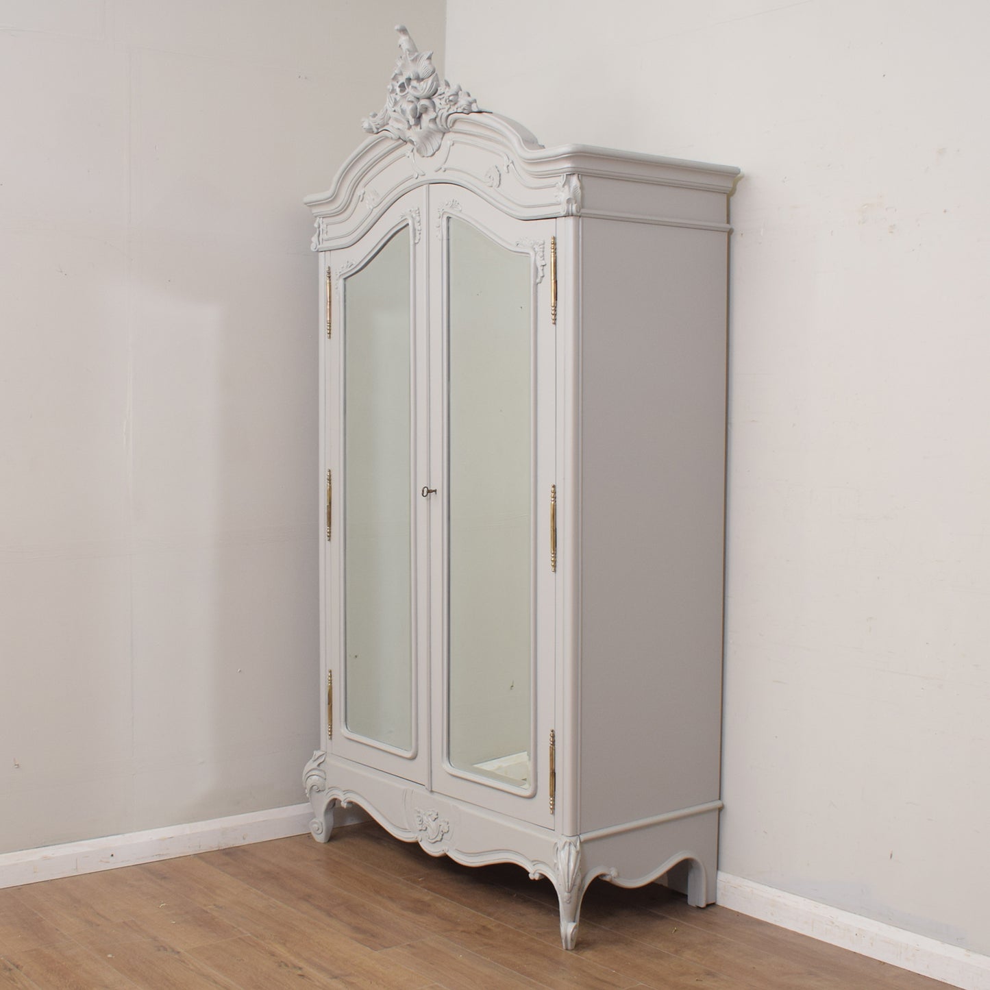 Painted French Armoire