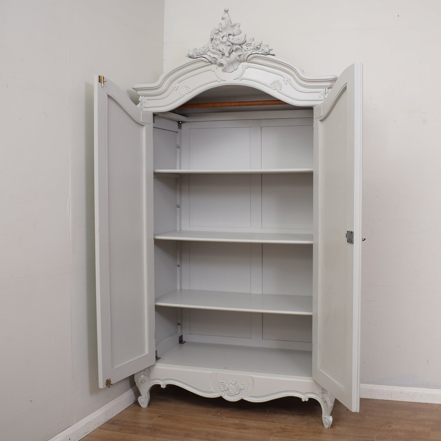 Painted French Armoire