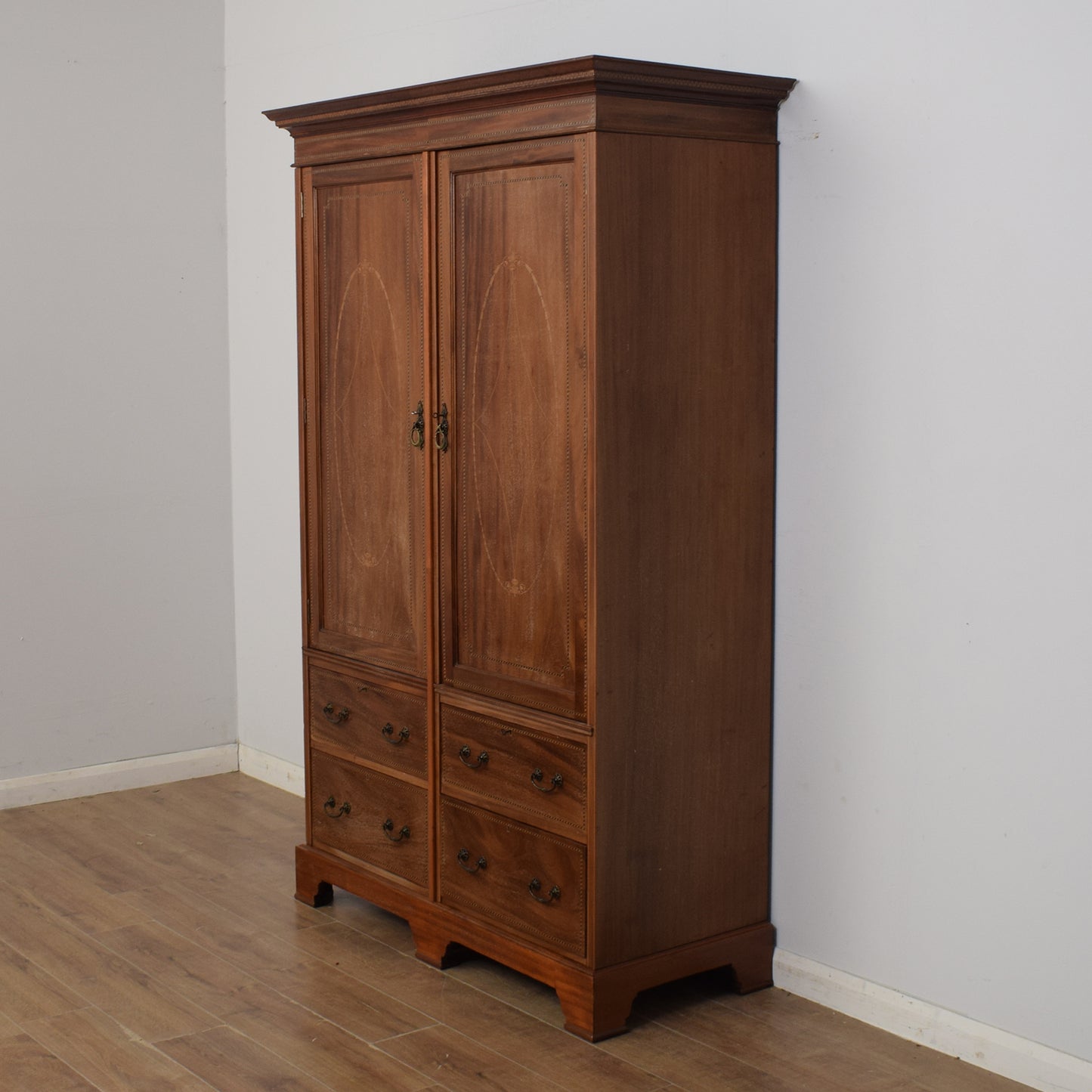 Restored Mahogany Wardrobe