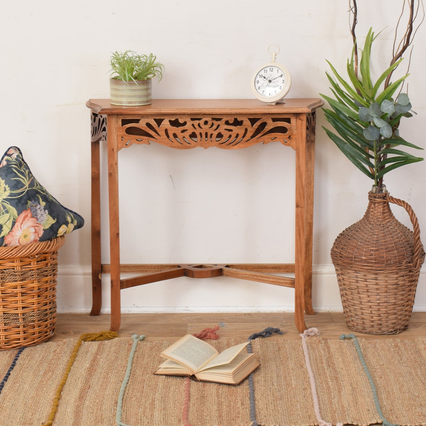 Sapele Wood Side Table