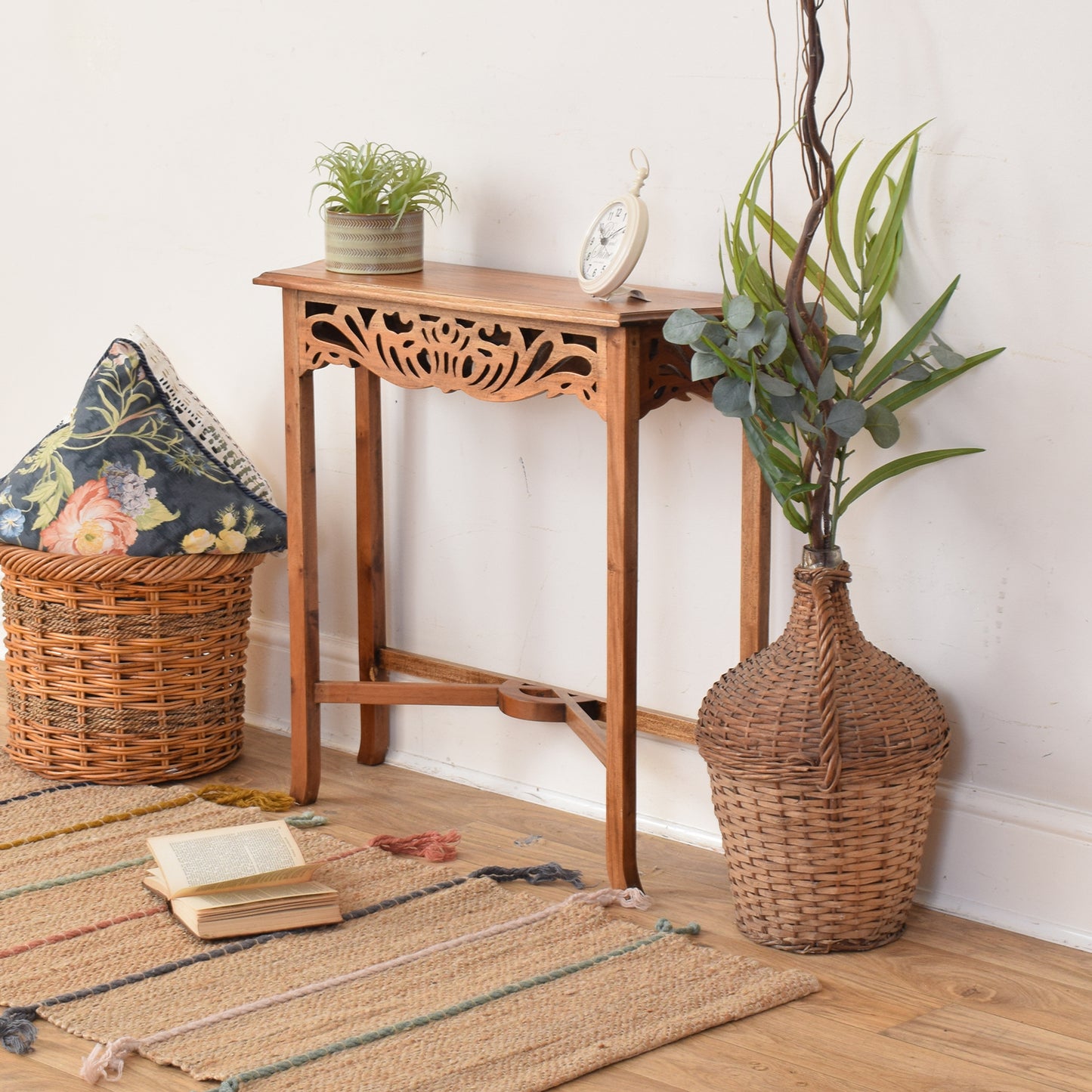 Sapele Wood Side Table