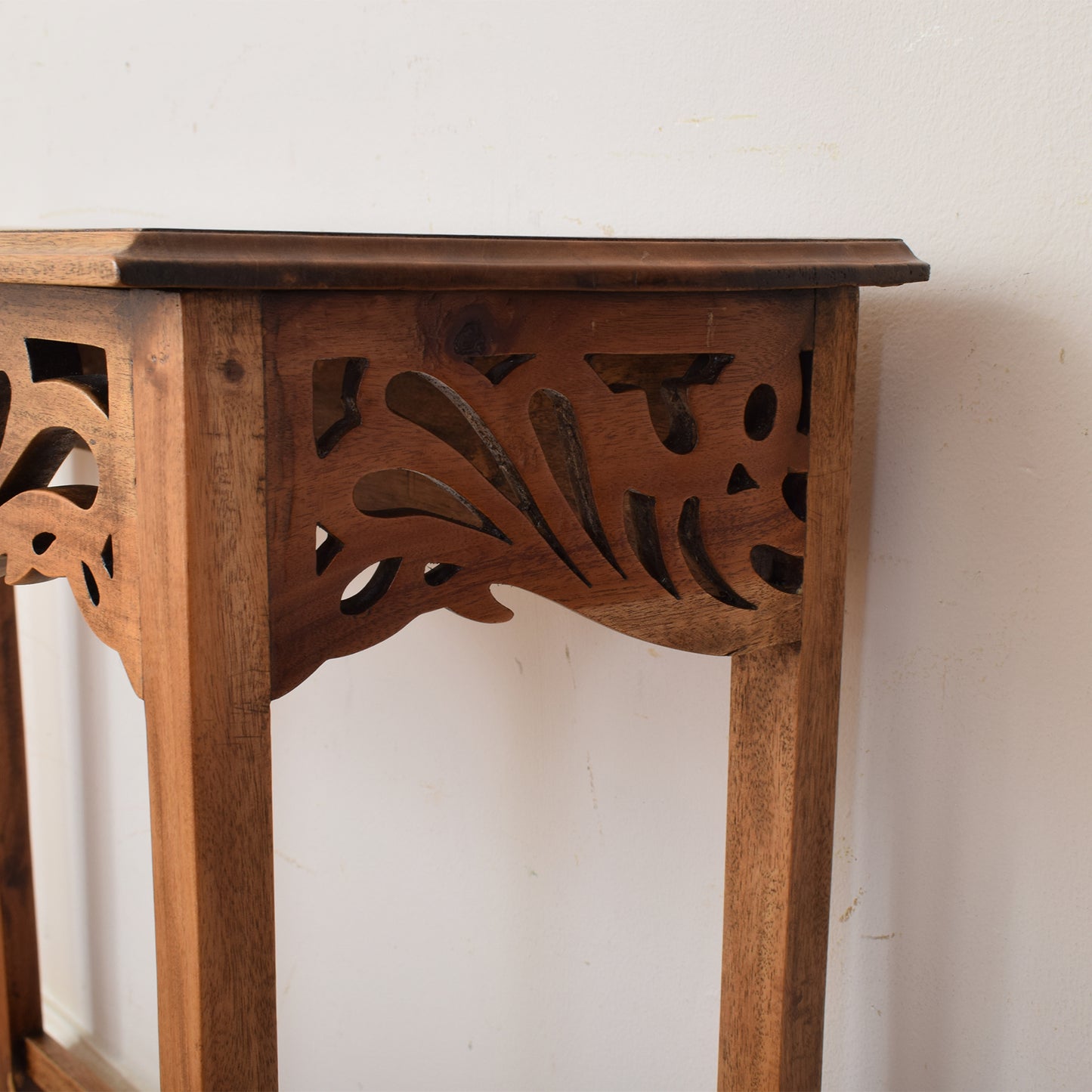 Sapele Wood Side Table