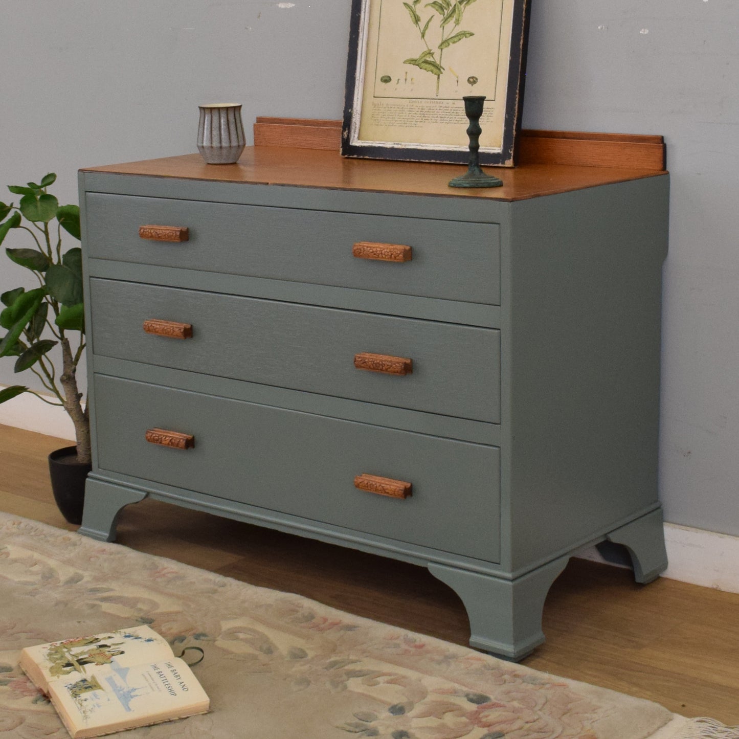 Small Painted Chest of Drawers