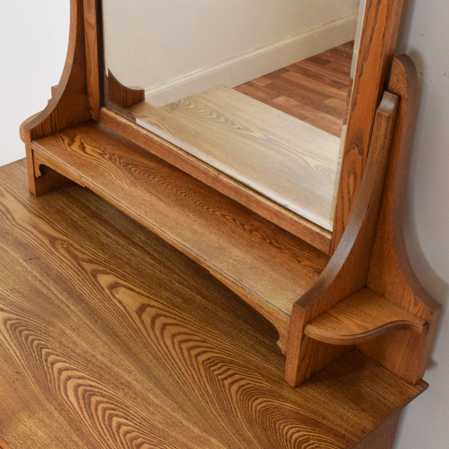 Restored Oak Dressing Table