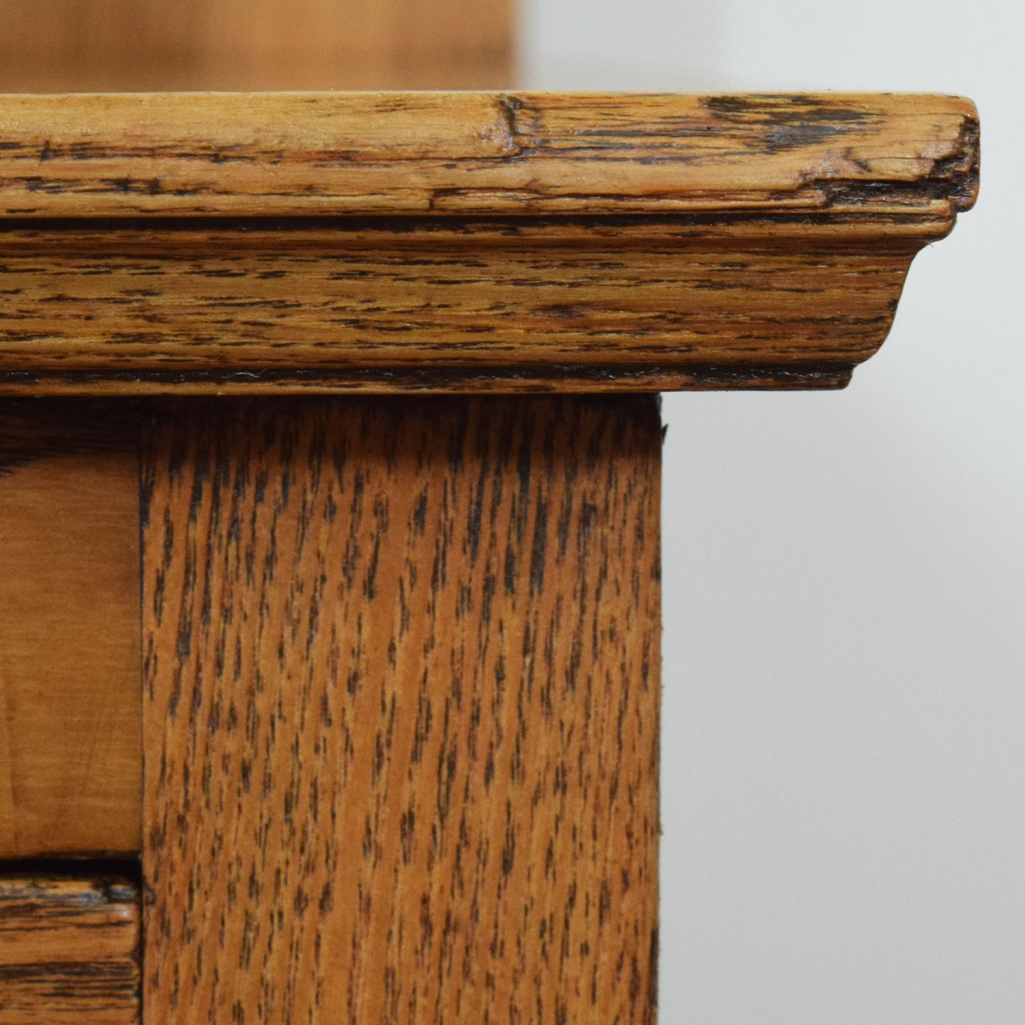 Restored Oak Dressing Table