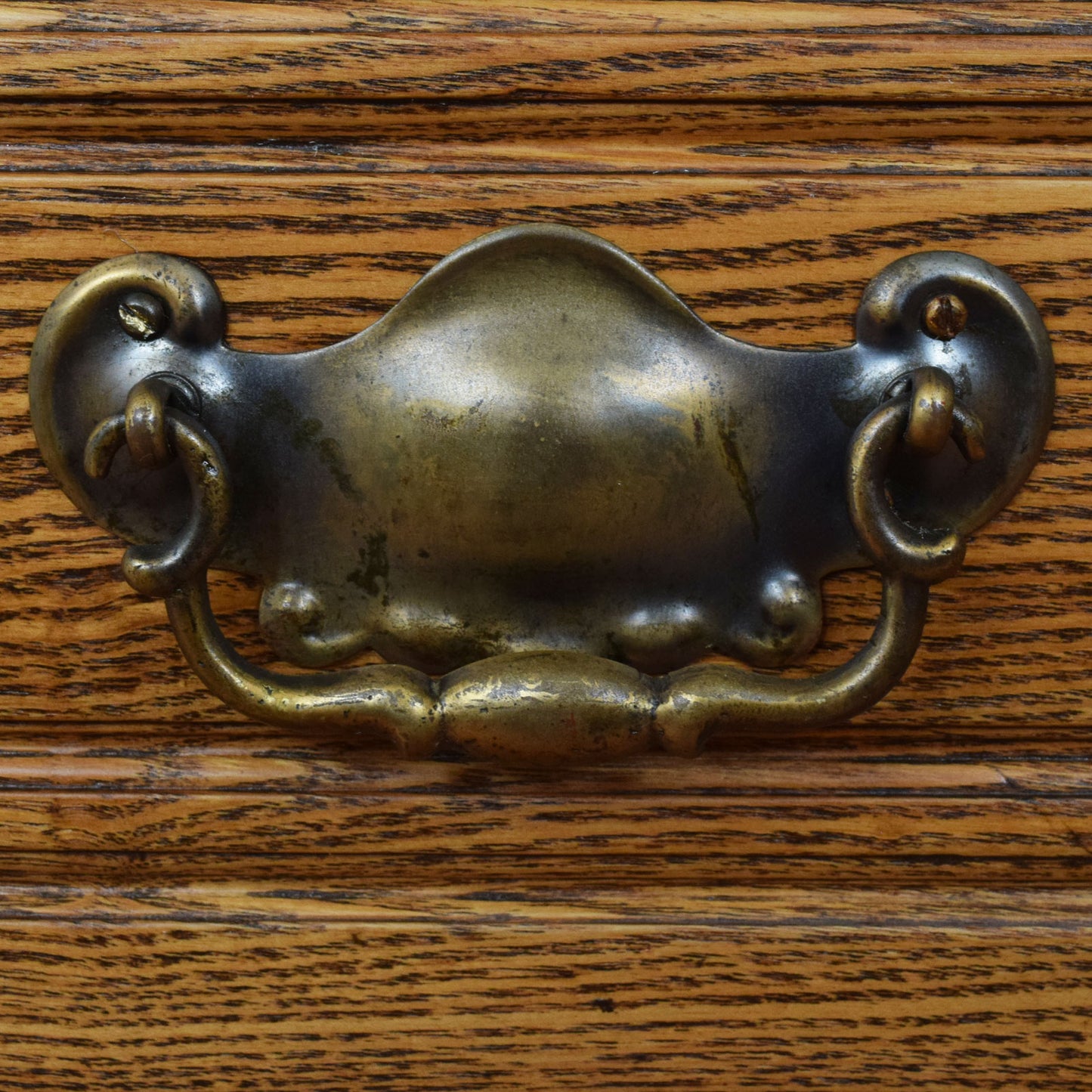 Restored Oak Dressing Table