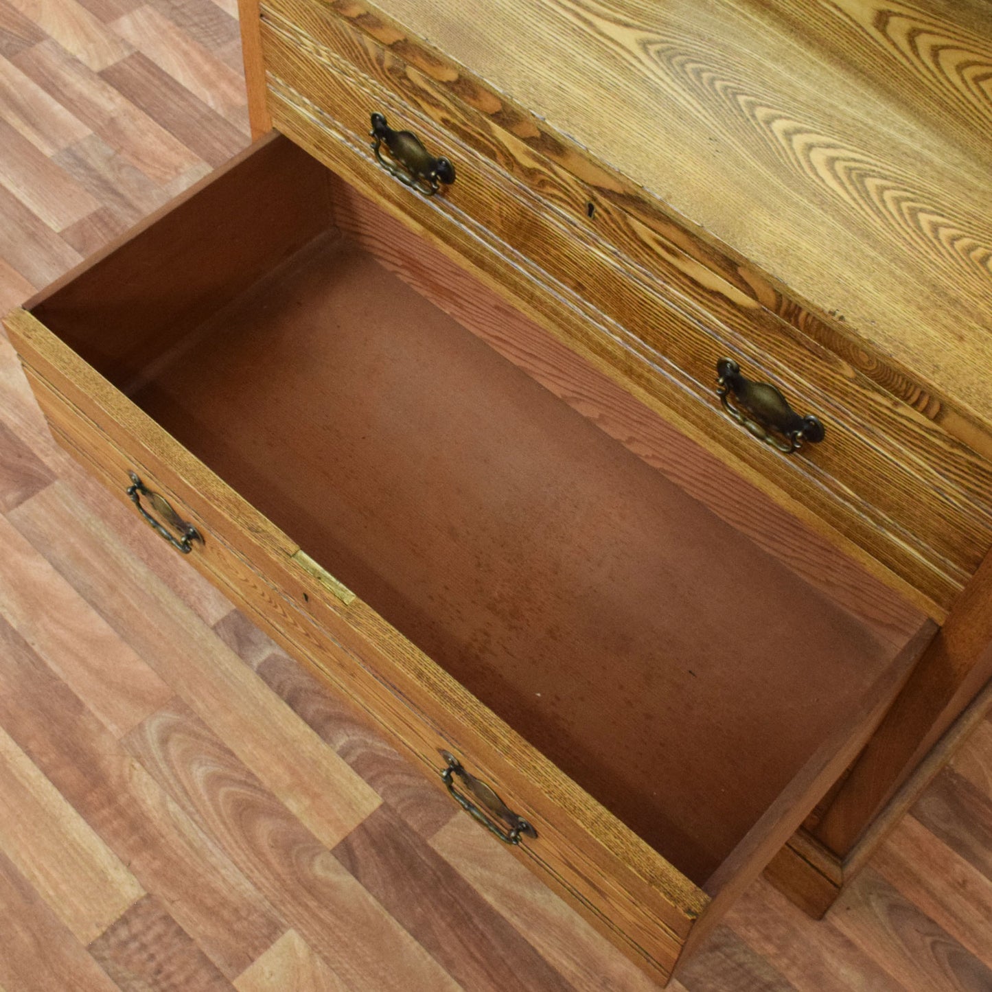 Restored Oak Dressing Table