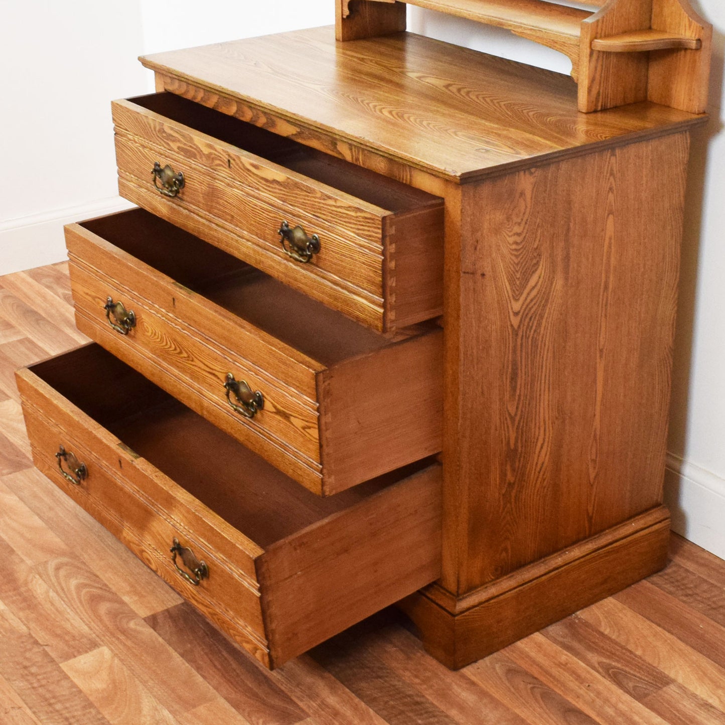 Restored Oak Dressing Table