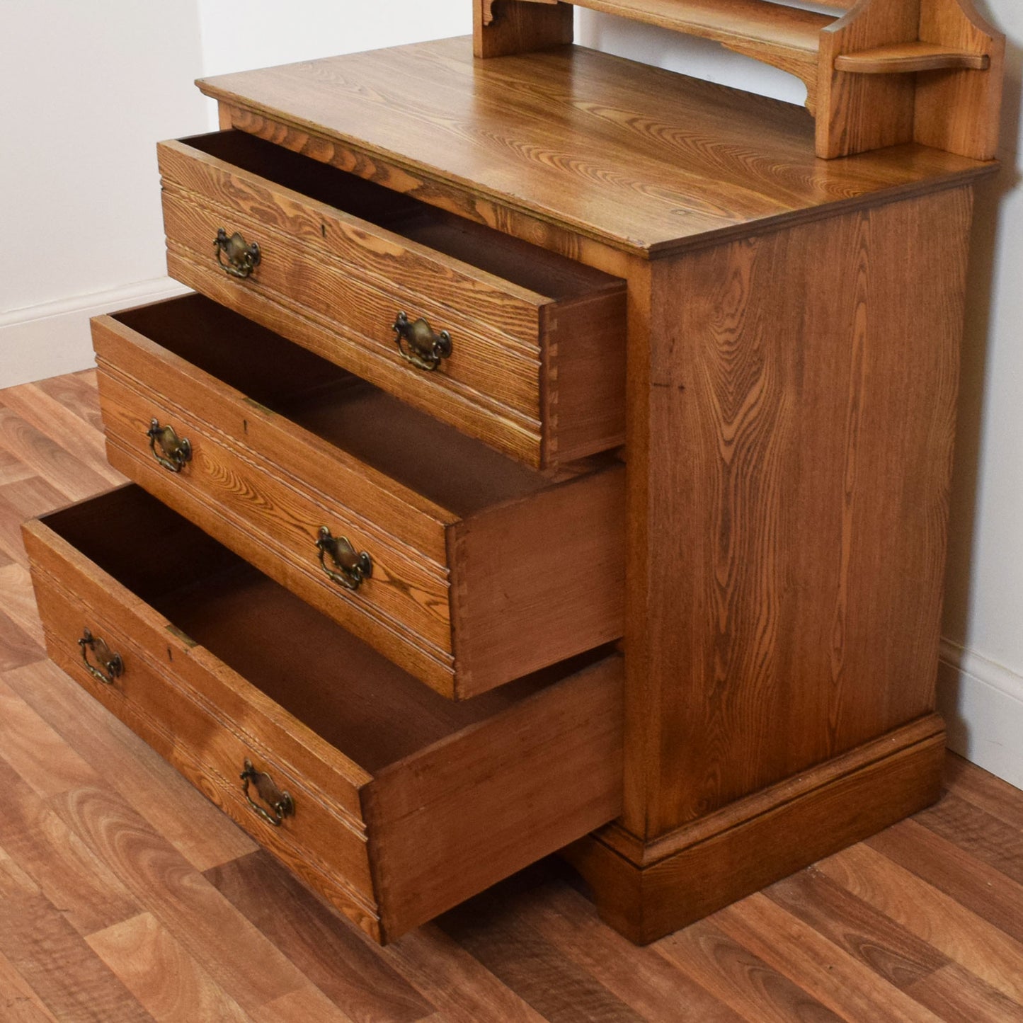 Restored Oak Dressing Table