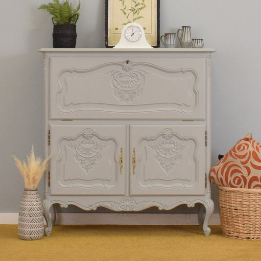 Painted French Drinks Cabinet