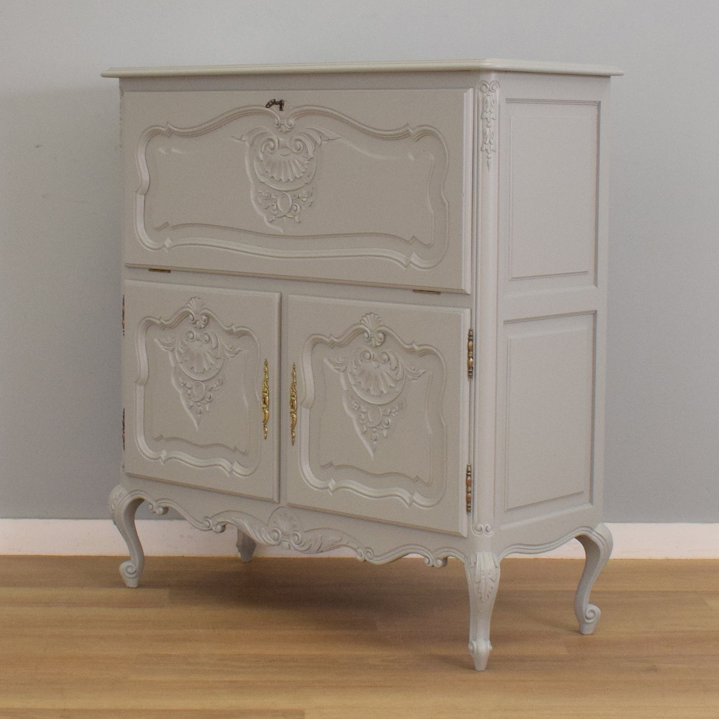 Painted French Drinks Cabinet