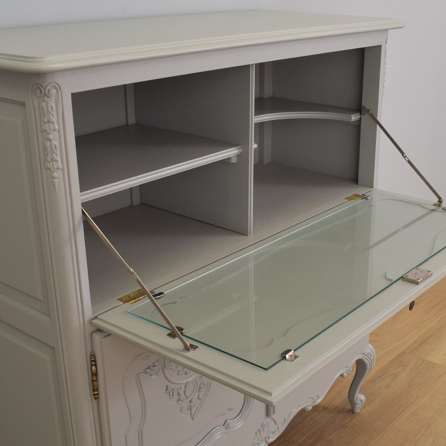 Painted French Drinks Cabinet