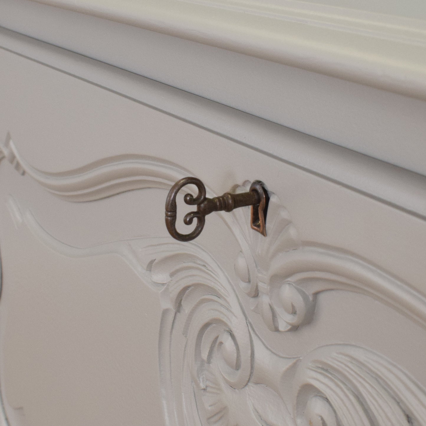 Painted French Drinks Cabinet