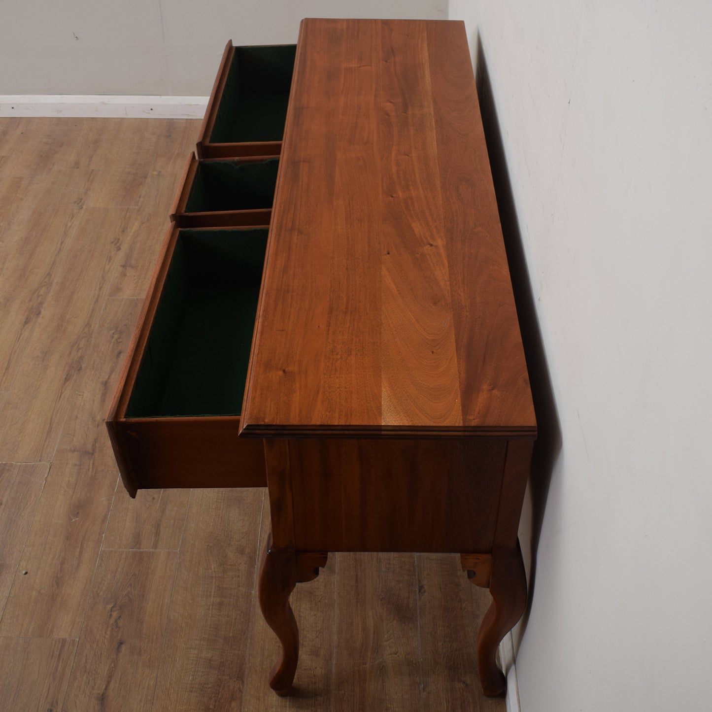 Large Mahogany Console Table