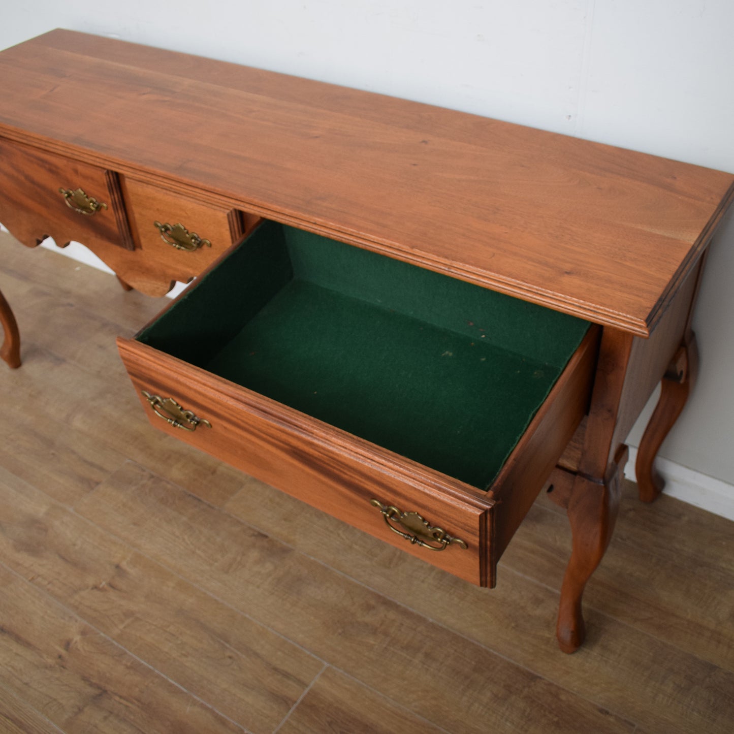 Large Mahogany Console Table