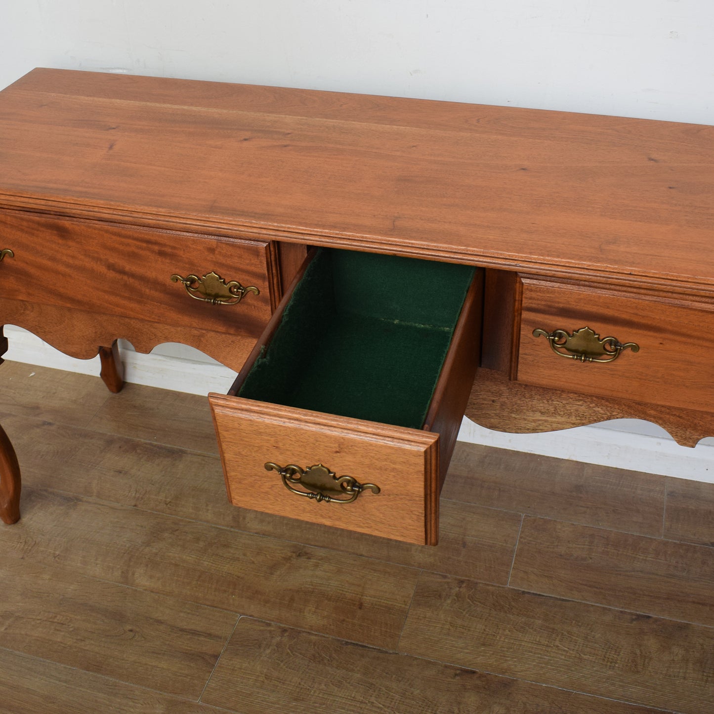 Large Mahogany Console Table