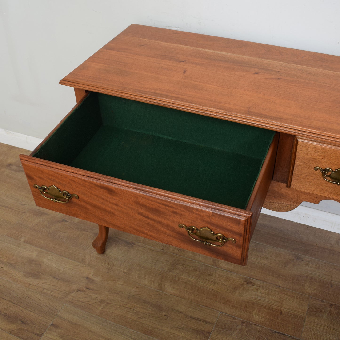 Large Mahogany Console Table