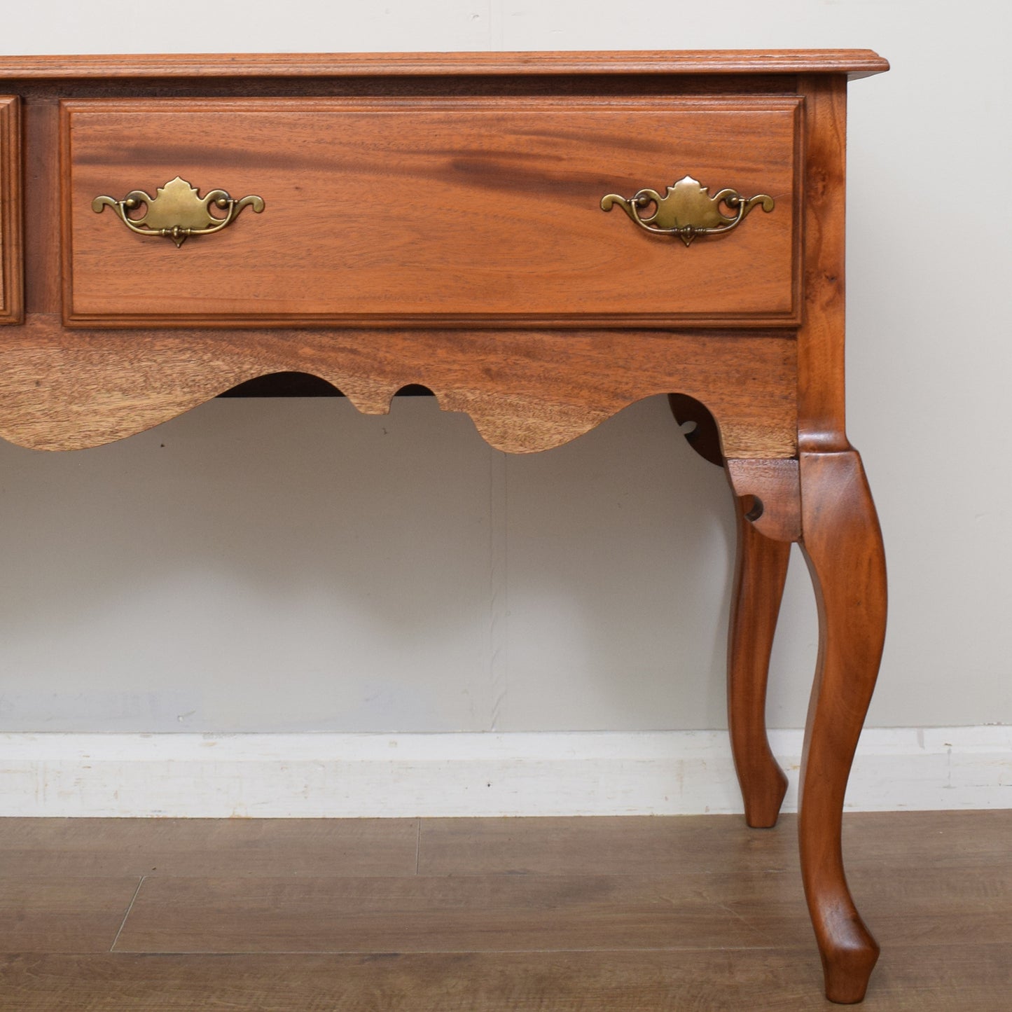 Large Mahogany Console Table