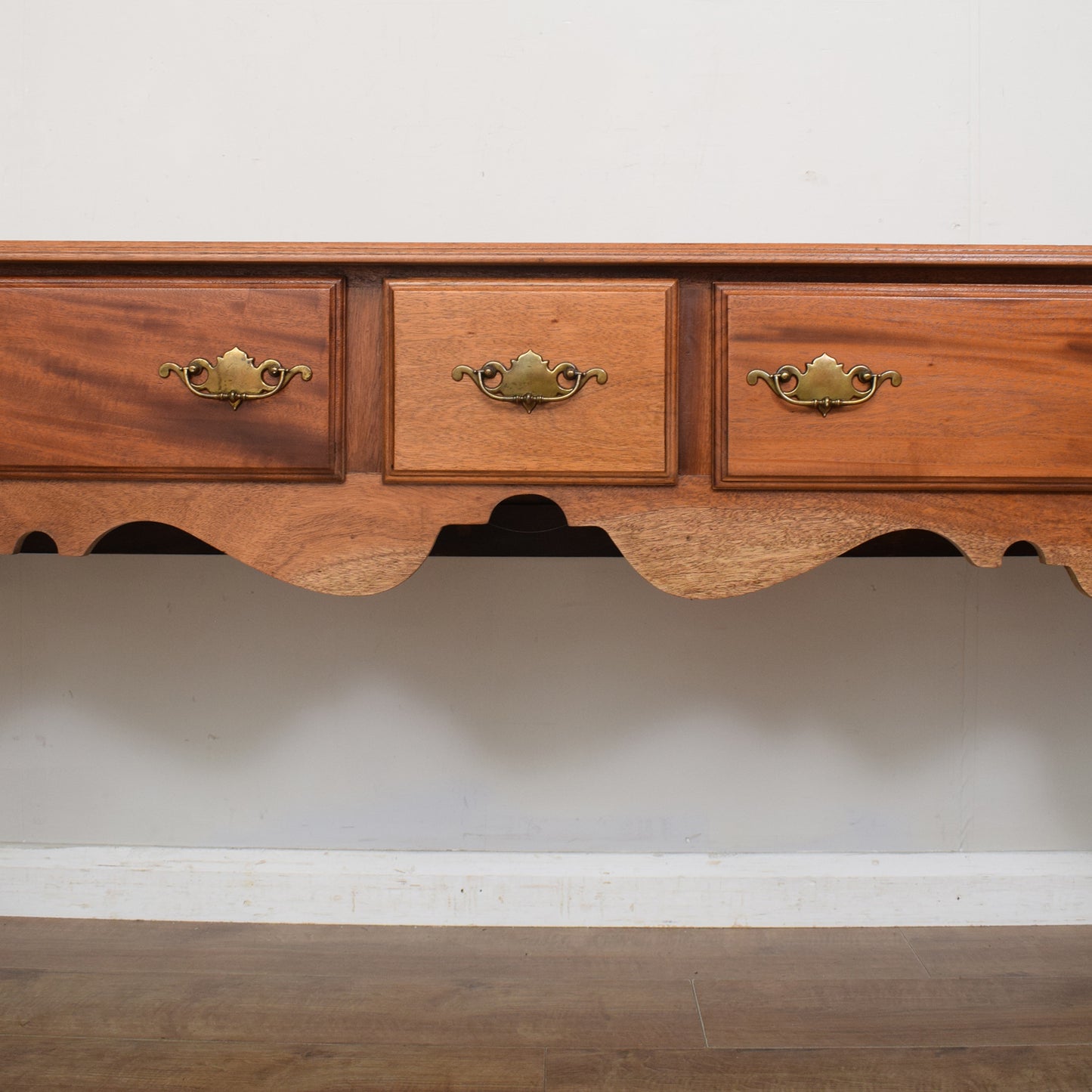 Large Mahogany Console Table