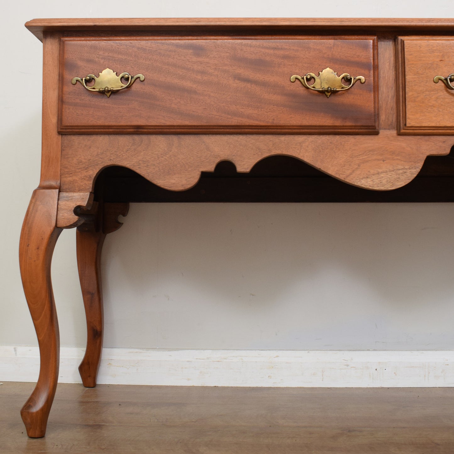 Large Mahogany Console Table