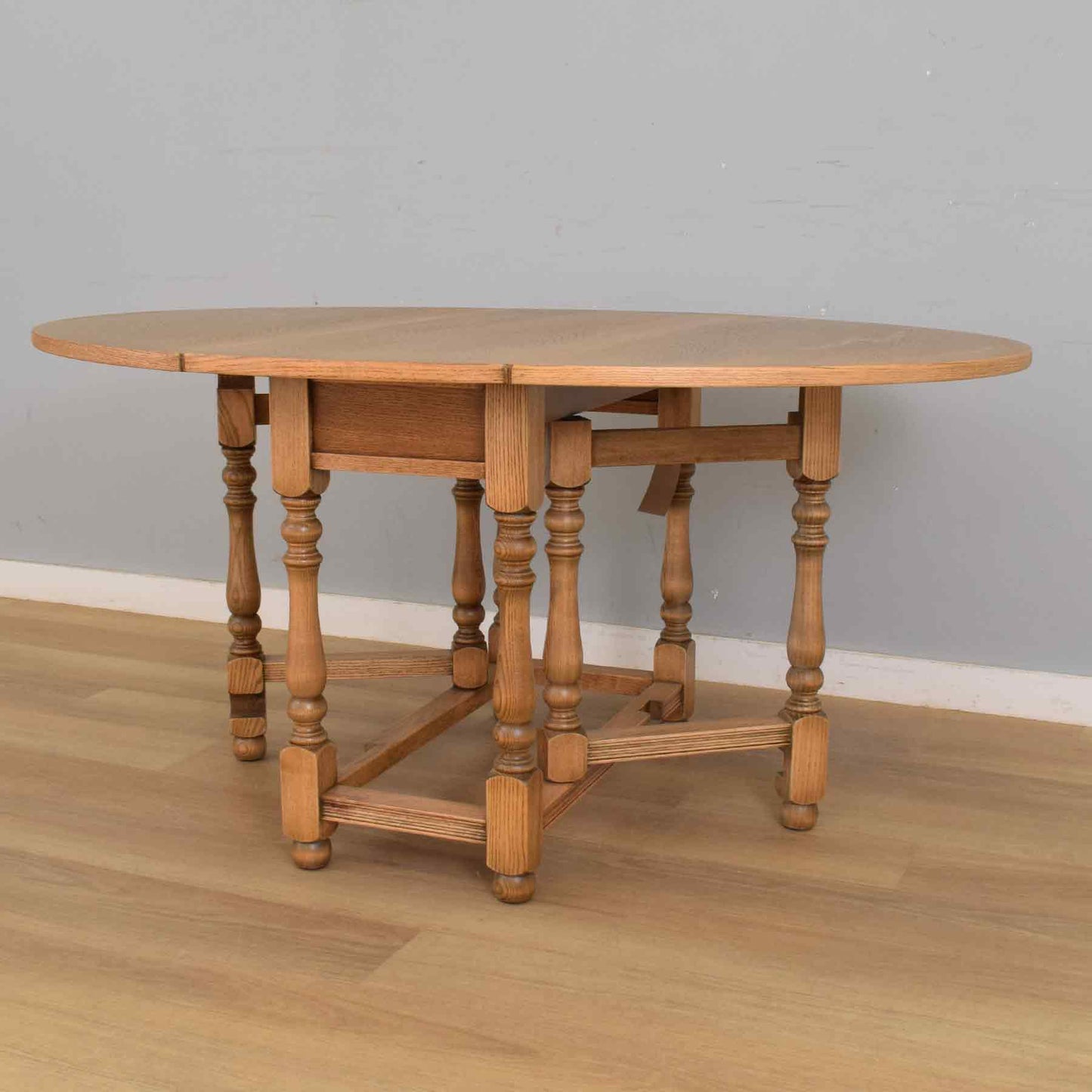 Restored Drop-Leaf Table