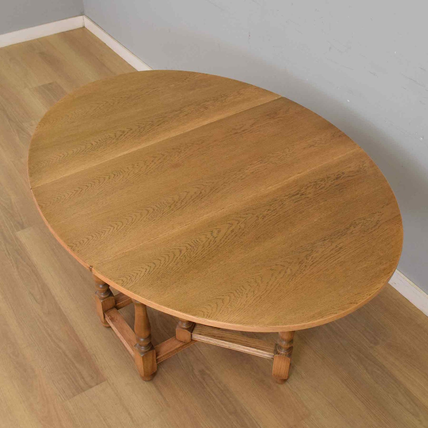Restored Drop-Leaf Table