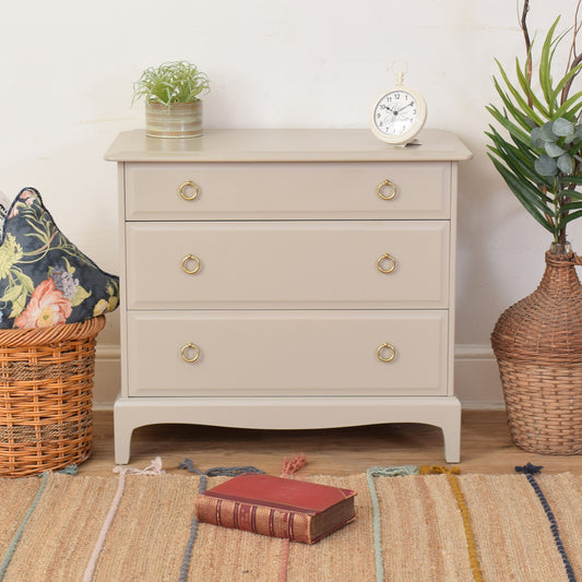 Painted Stag Chest Of Drawers