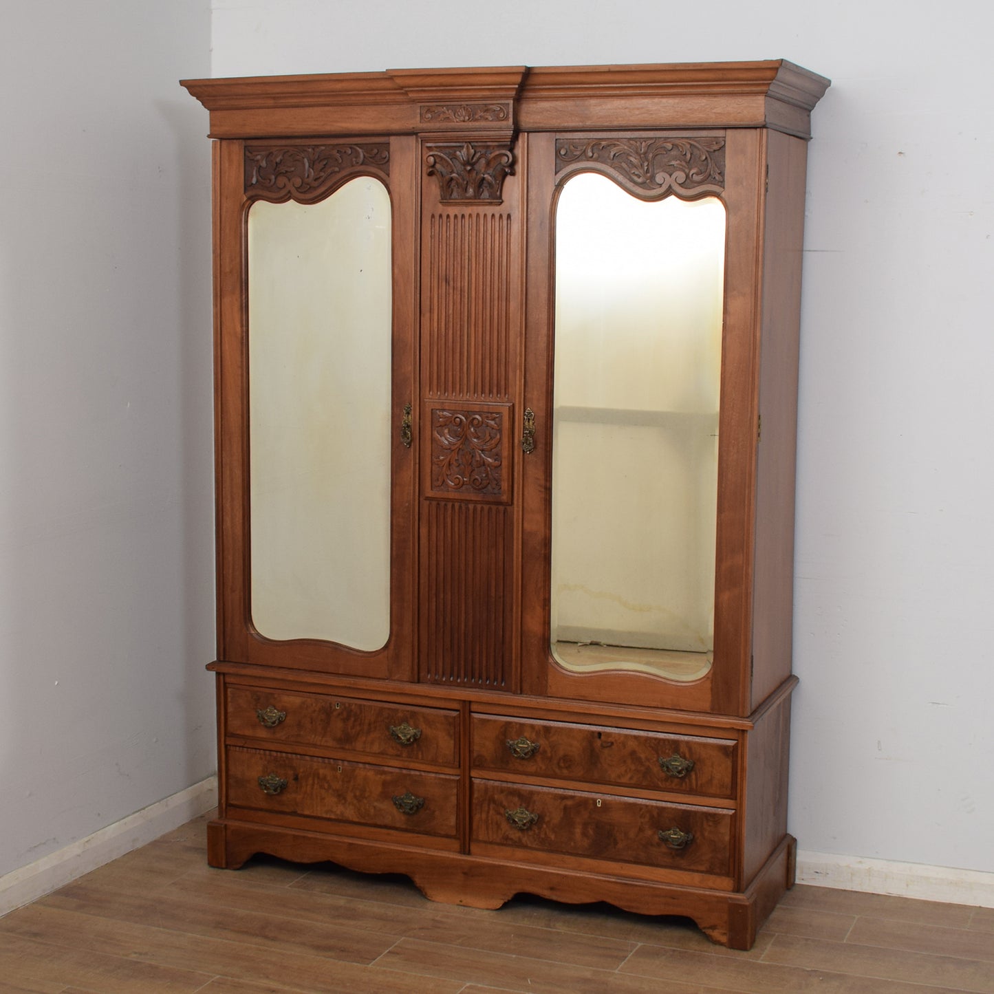 Restored Mahogany Wardrobe