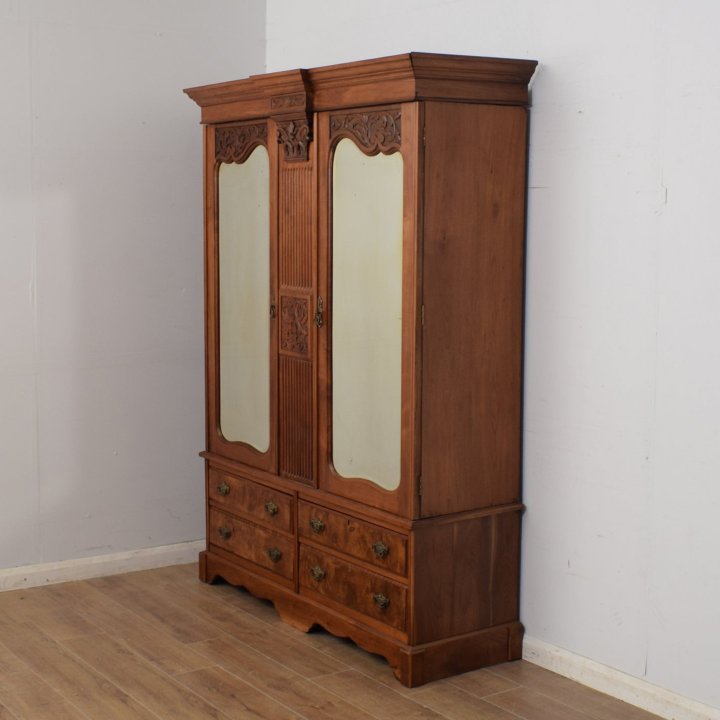Restored Mahogany Wardrobe