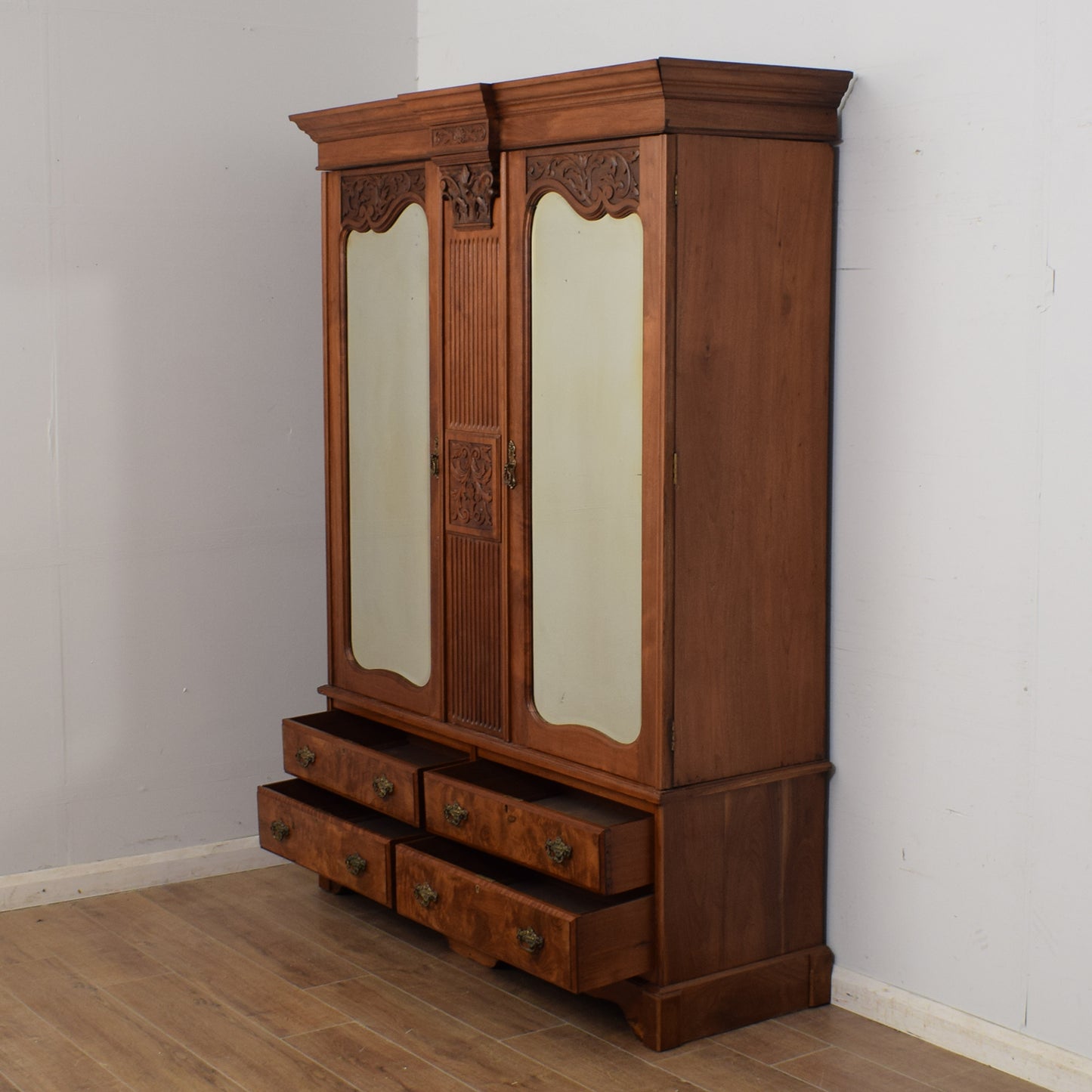 Restored Mahogany Wardrobe