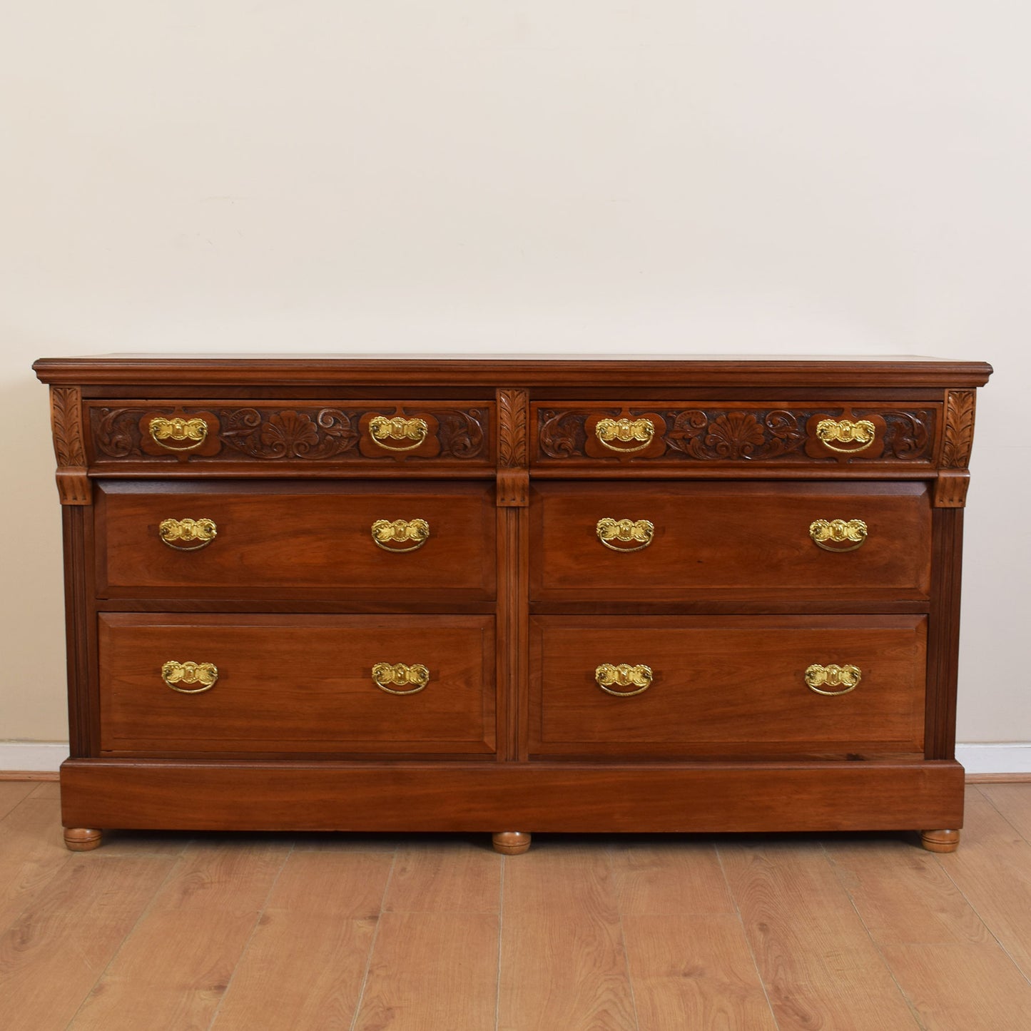 Large Mahogany Chest Of Drawers