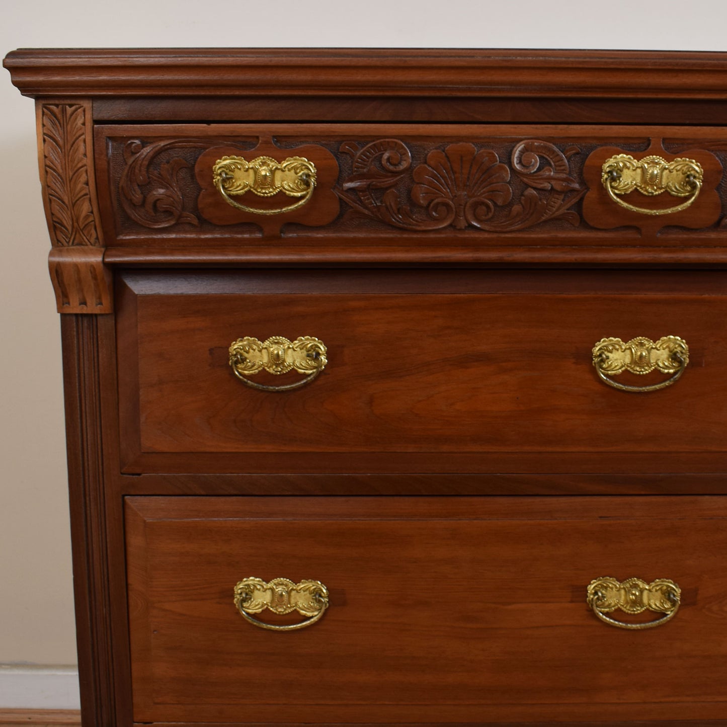 Large Mahogany Chest Of Drawers