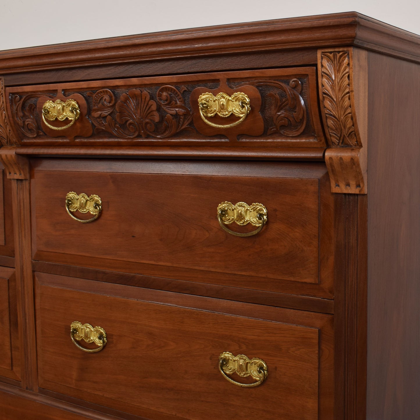 Large Mahogany Chest Of Drawers