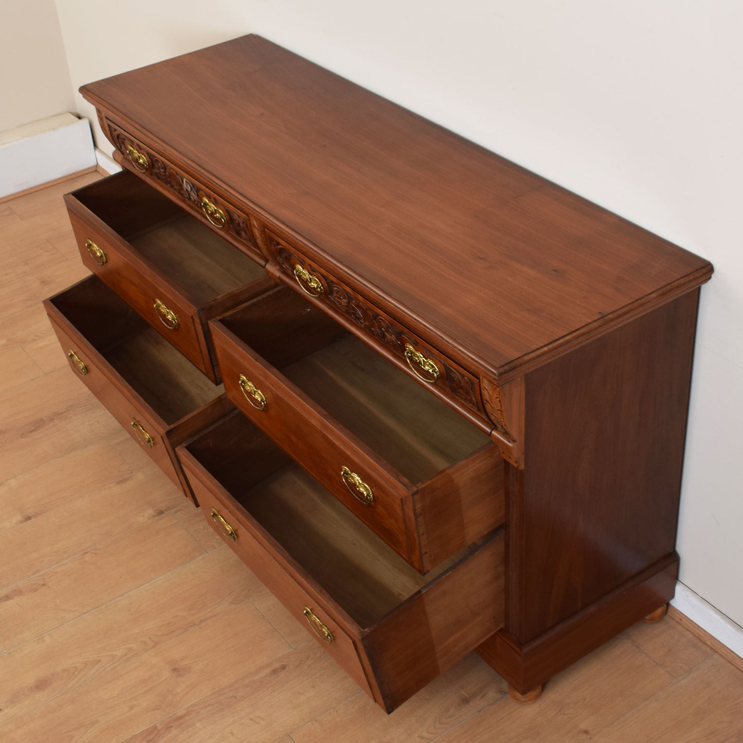 Large Mahogany Chest Of Drawers