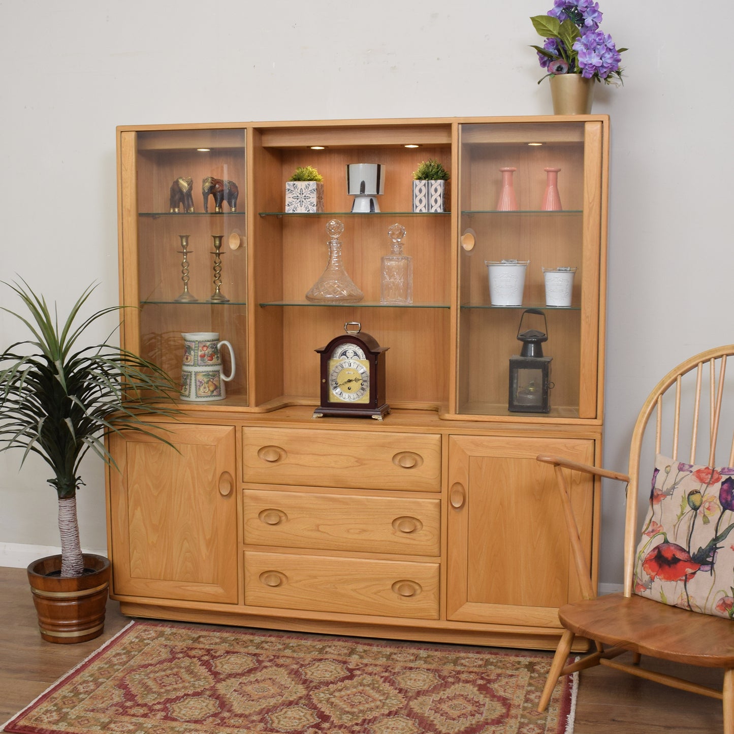 Ercol Windsor Display Cabinet