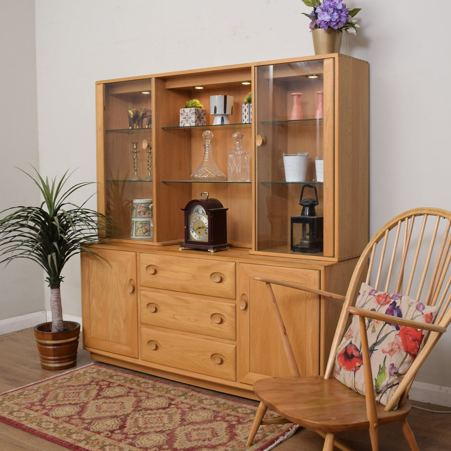 Ercol Windsor Display Cabinet