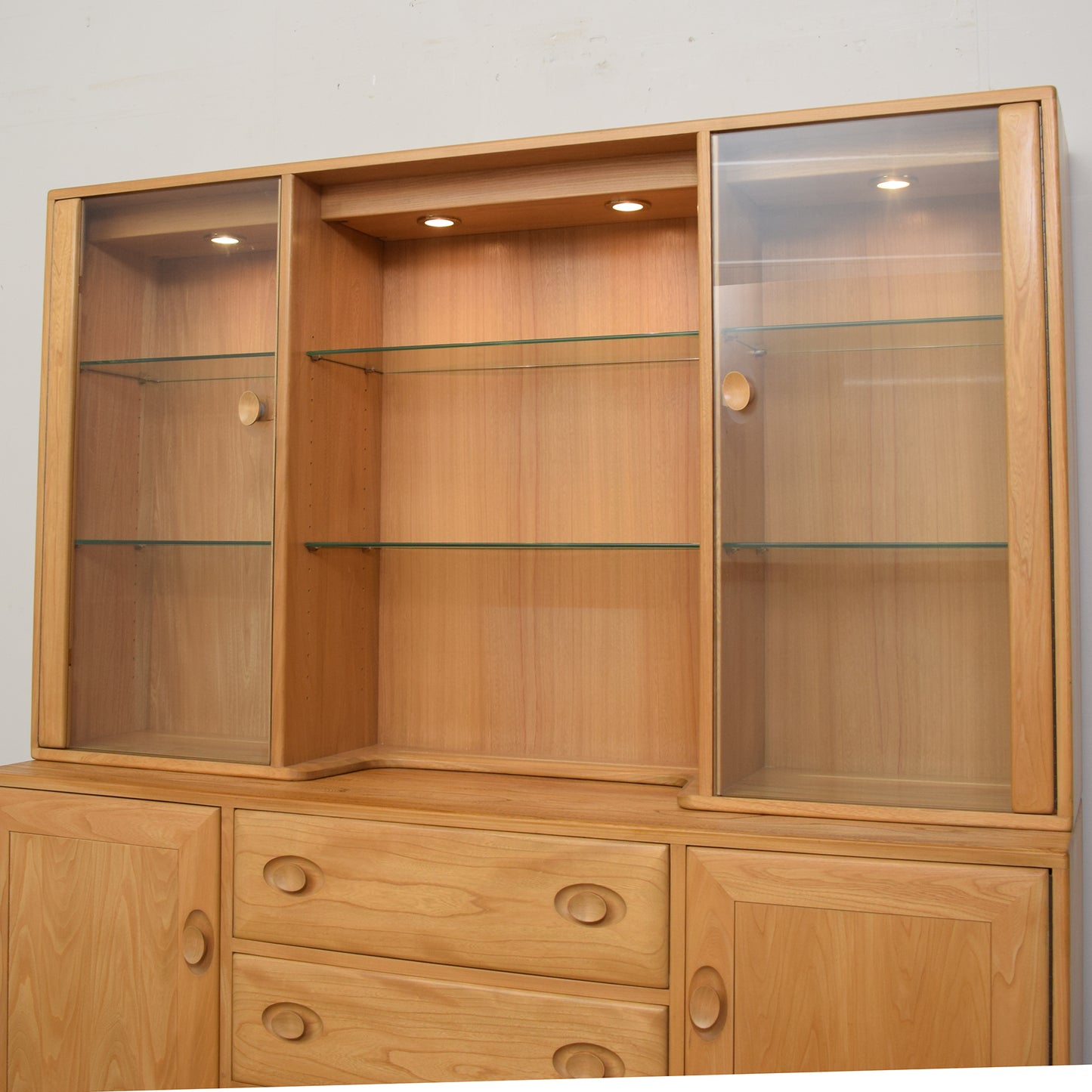 Ercol Windsor Display Cabinet