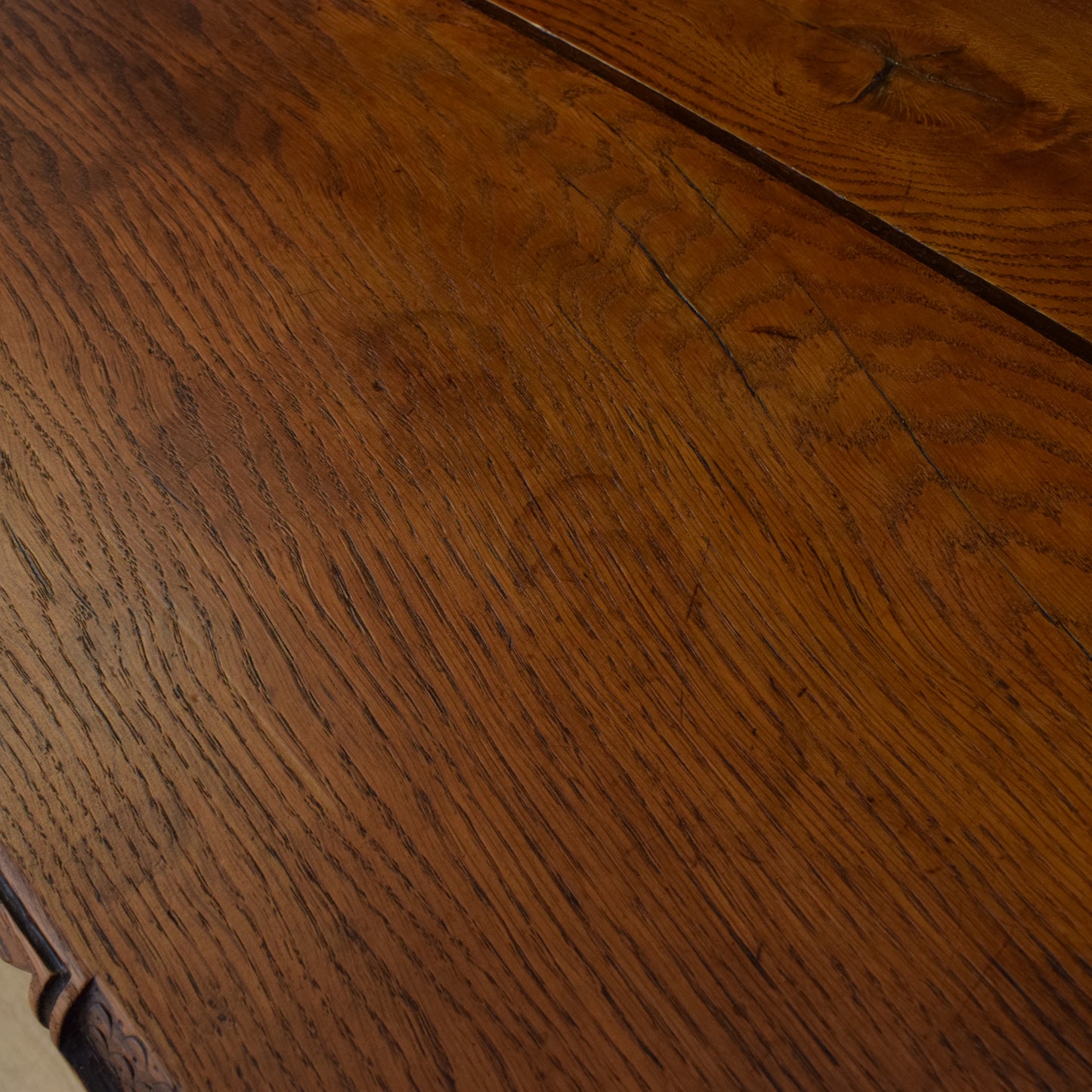 Large Carved Oak Dresser