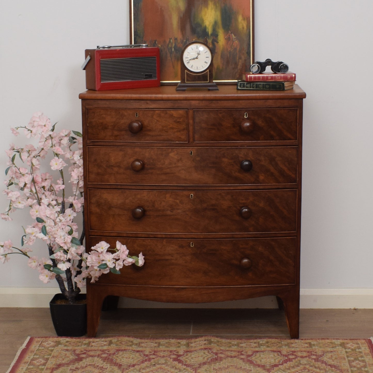 Antique Victorian Chest Of Drawers
