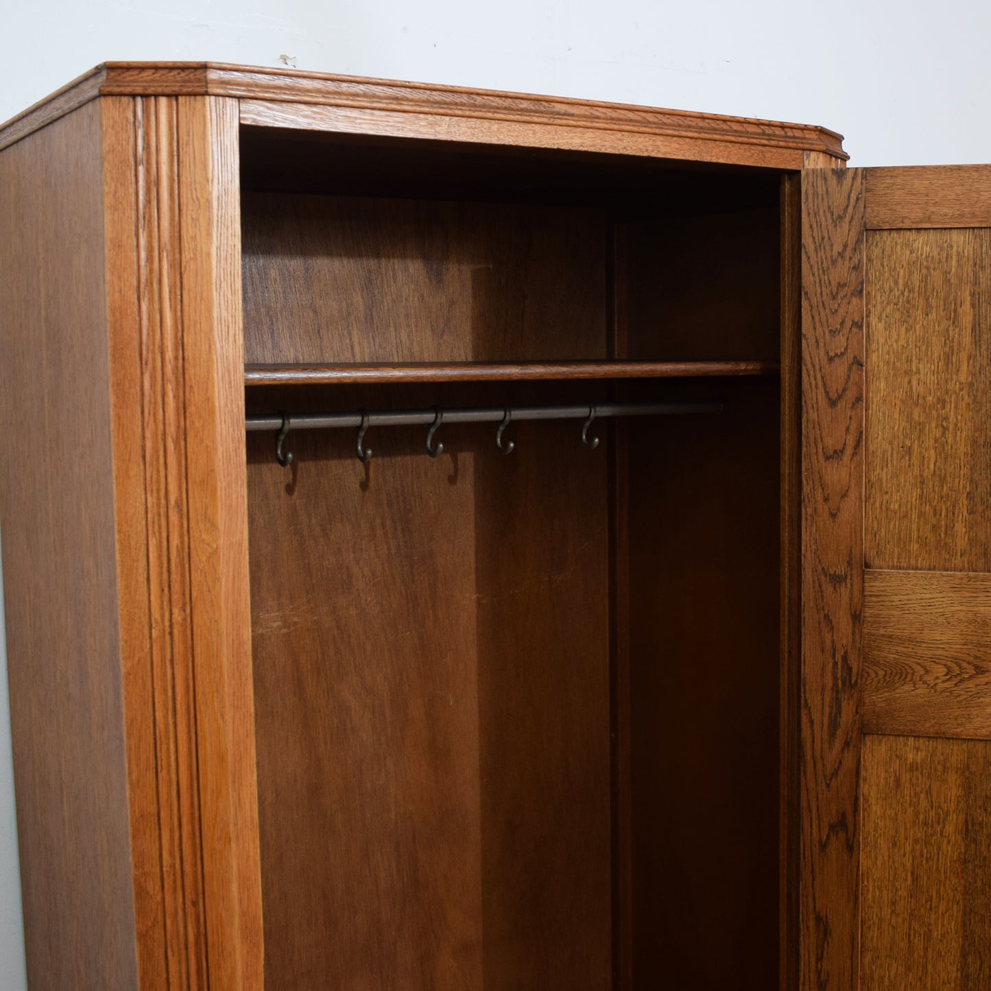 Restored Oak Hallrobe