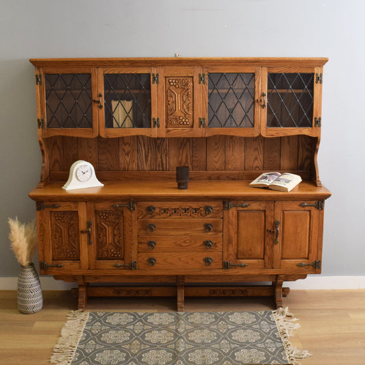 Large Oak Webber Dresser