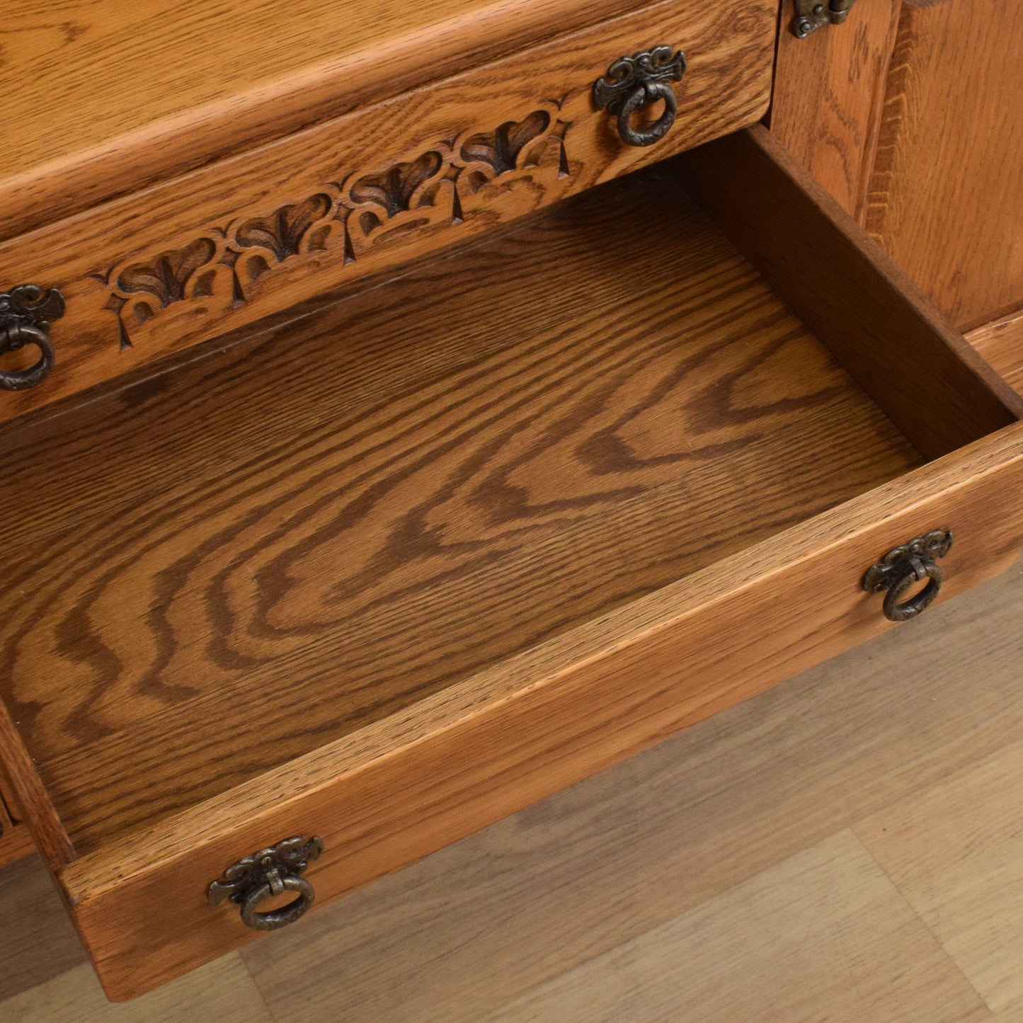 Large Oak Webber Dresser