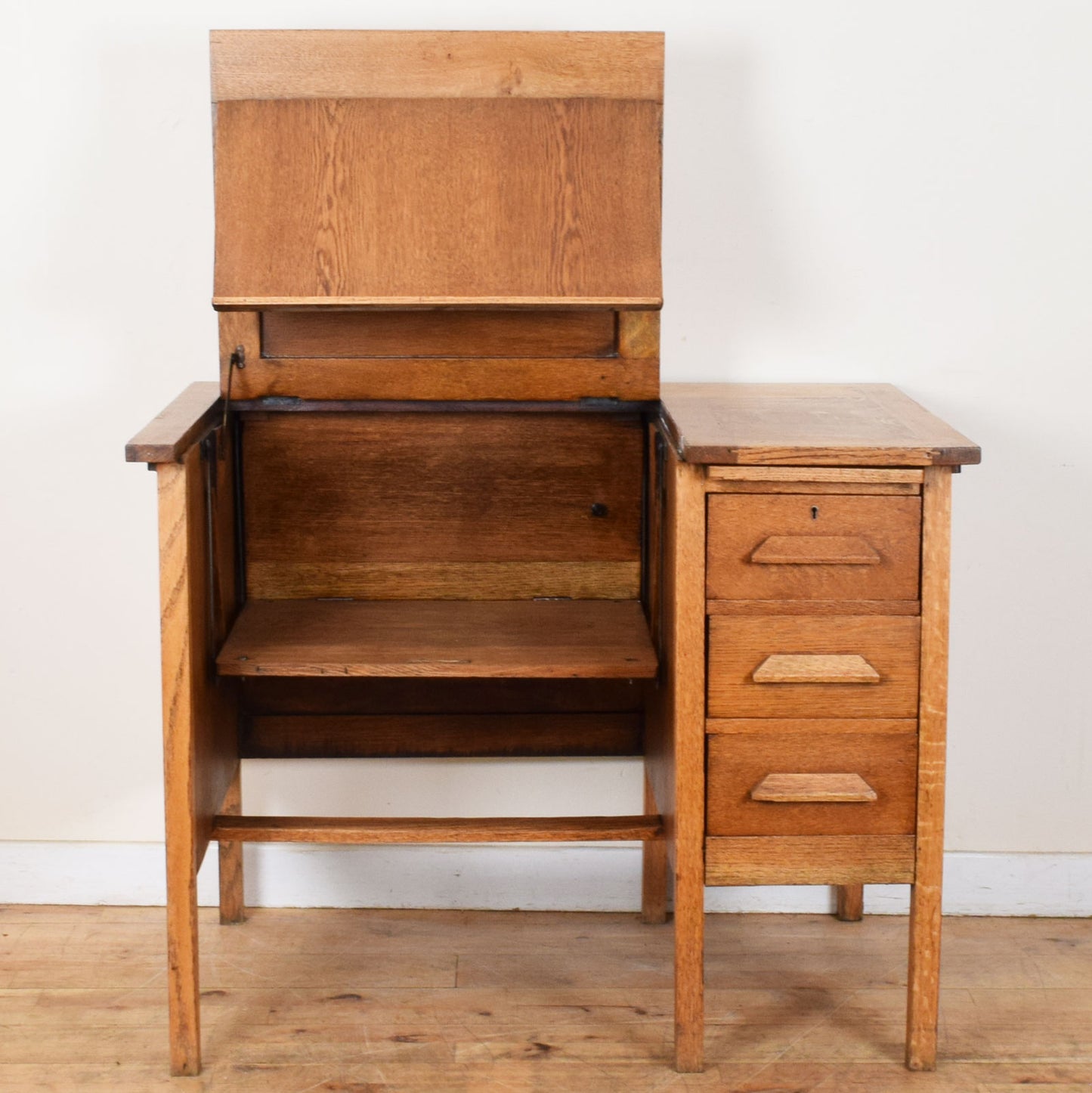 Restored Typewriter Desk