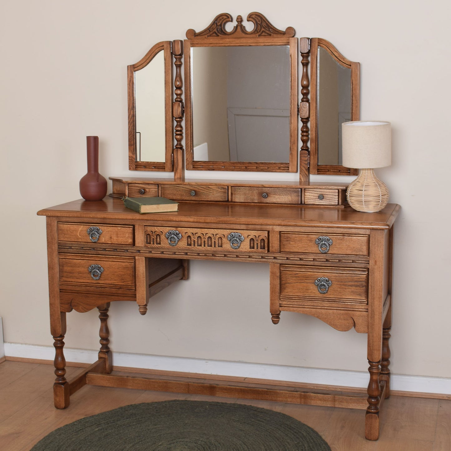 Restored Old Charm Dressing Table