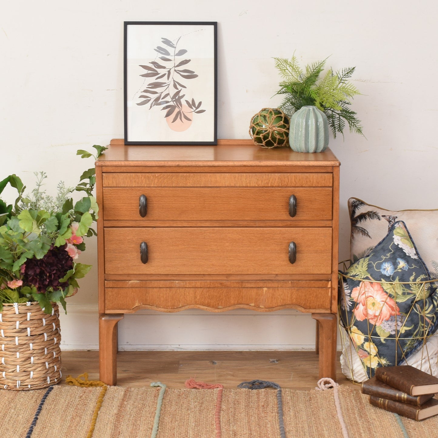 Oak Chest Of Drawers