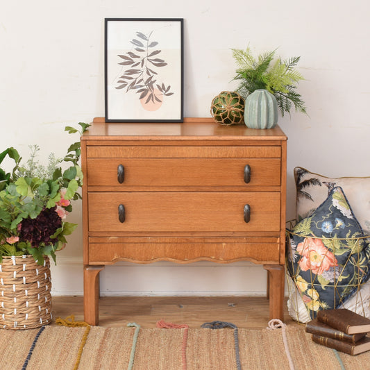 Oak Chest Of Drawers