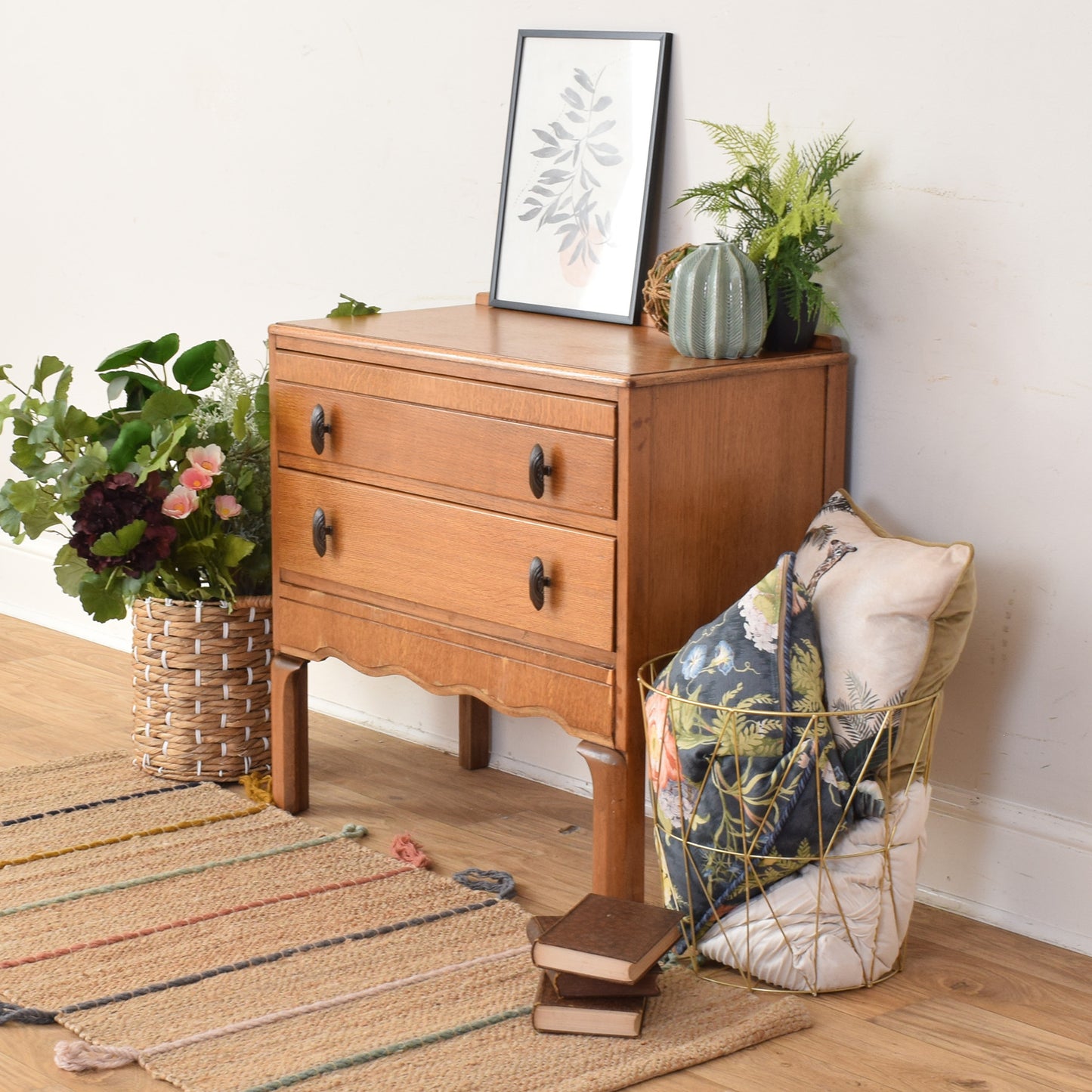 Oak Chest Of Drawers