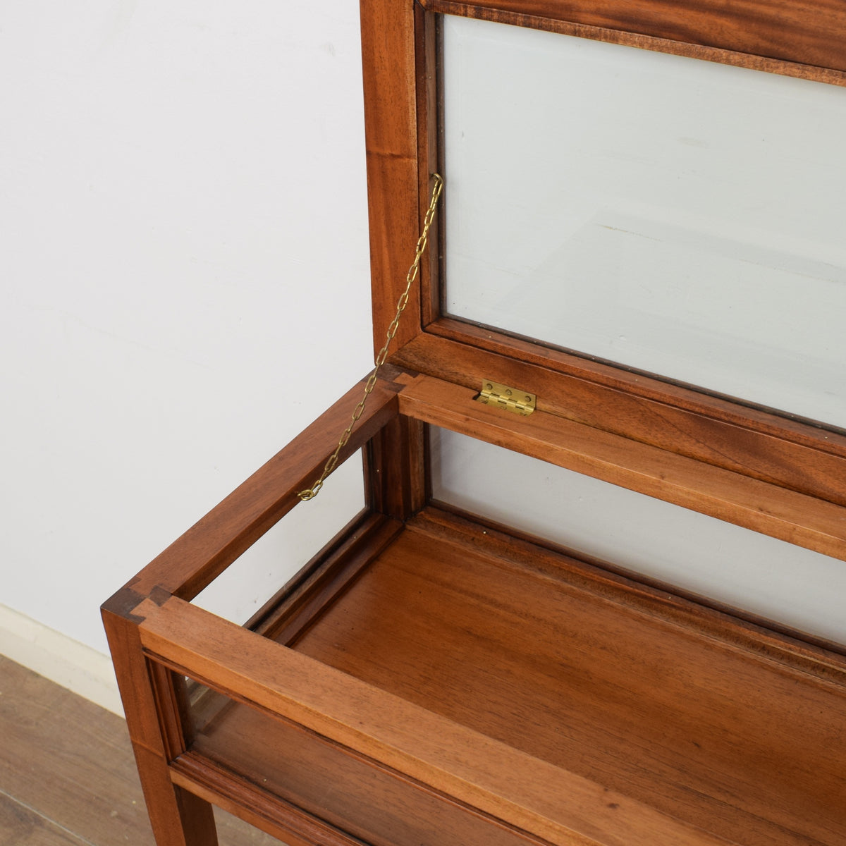 Restored Mahogany Display Case