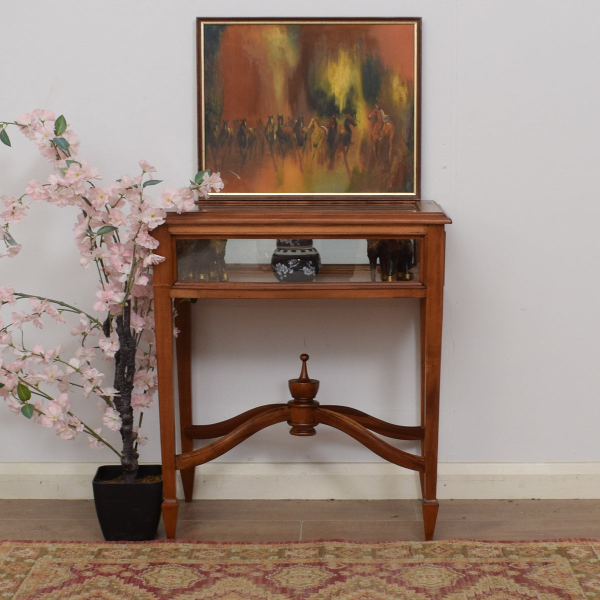 Restored Mahogany Display Case